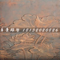 鍛造荷葉雕塑，銅荷葉雕塑