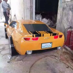 仿真汽車雕塑，廣場汽車玻璃鋼雕塑