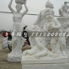 西方人物石雕，人物石雕