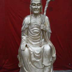 十八羅漢銅雕，鑄銅十八羅漢雕塑