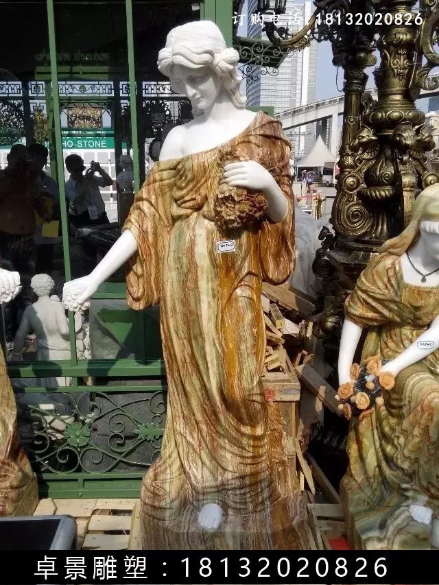 西方人物石雕，西方美女石雕 (1)