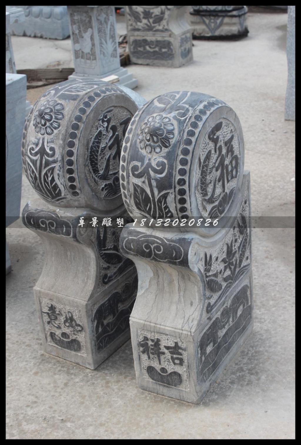石鼓，門墩，仿古門墩
