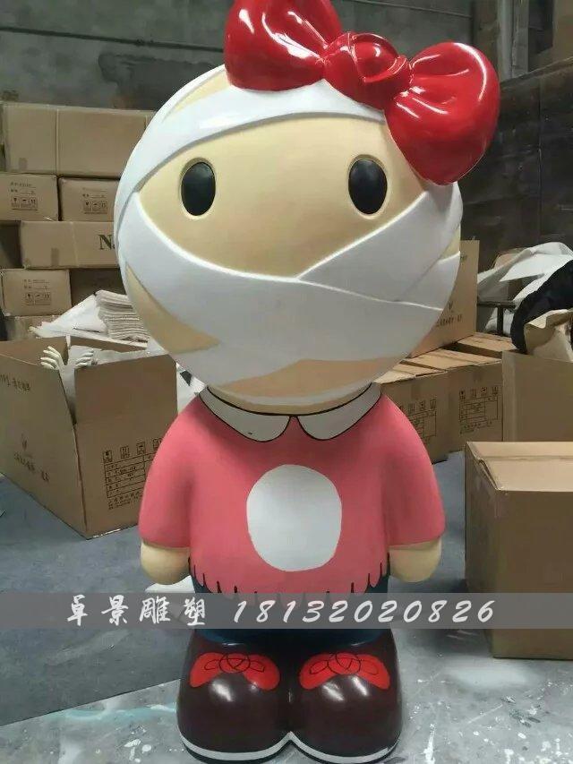 玻璃鋼卡通雕塑，玻璃鋼動物雕塑 (2)