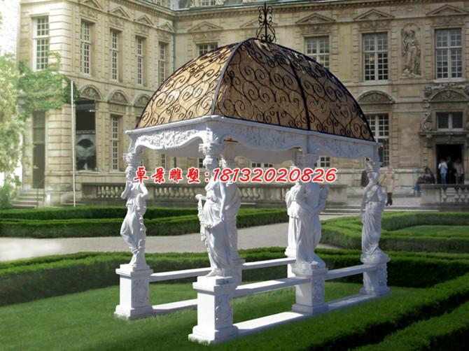 石涼亭，歐式涼亭石雕 (2)