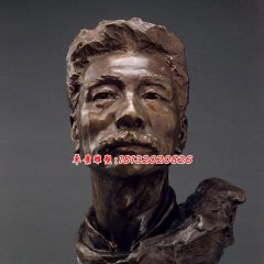 魯迅銅雕，名人肖像銅雕