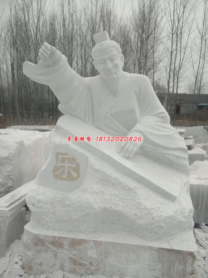 禮樂射御書數石雕，古代六藝石雕 (4)