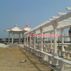 大理石長(zhǎng)廊，公園走廊石雕