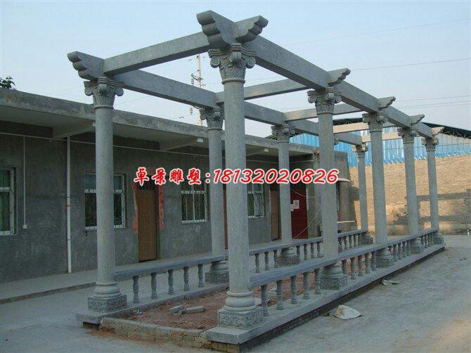 大理石長廊，公園走廊石雕 (3)