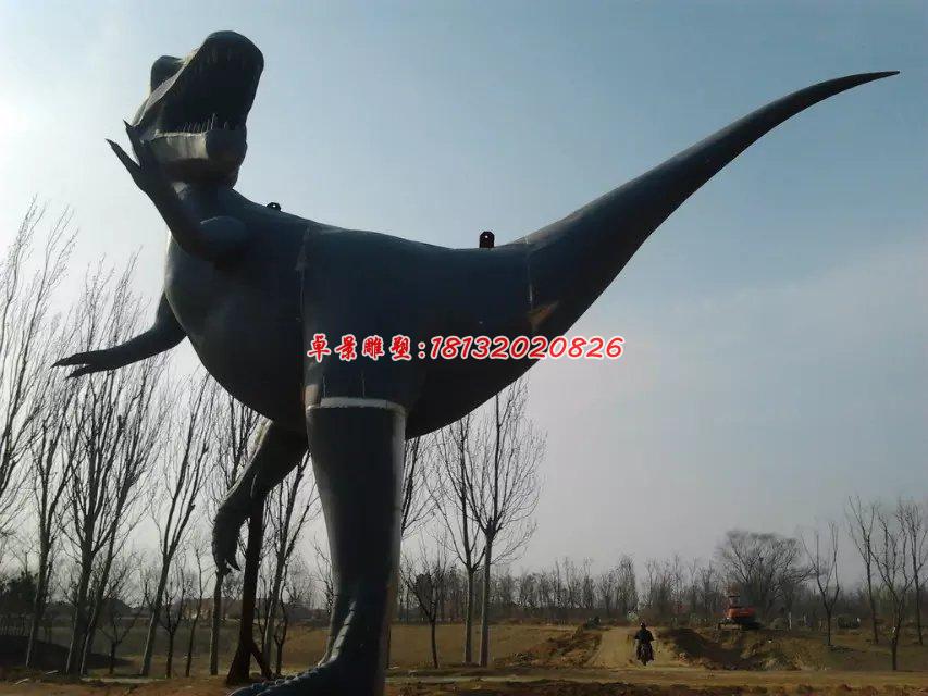 玻璃鋼恐龍雕塑，公園動物雕塑 (1)