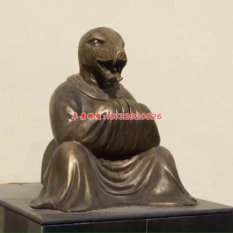 銅雕十二生肖，公園生肖銅雕 (1)