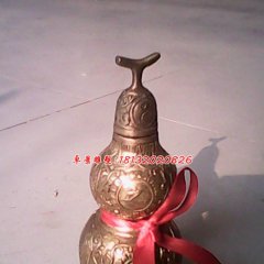 銅葫蘆，鎮宅葫蘆銅雕