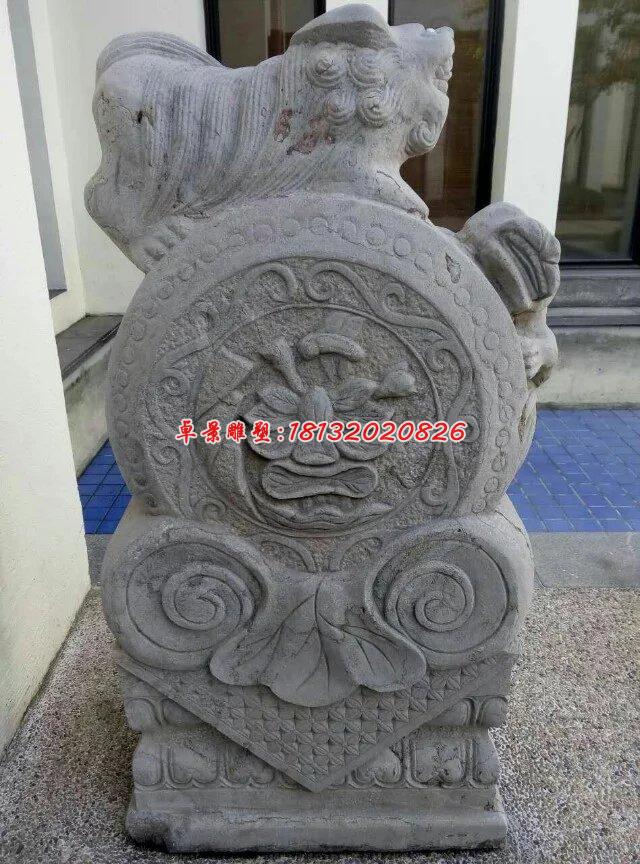 抱鼓石，獅子石門墩