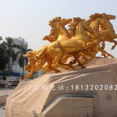鑄銅飛馬，銅雕飛馬雕塑