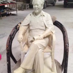 漢白玉毛主席石雕，廣場(chǎng)石雕