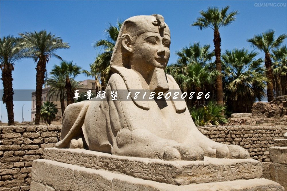 埃及法老石雕，公園景觀石雕