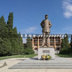 毛主席站像銅雕，廣場偉人銅雕