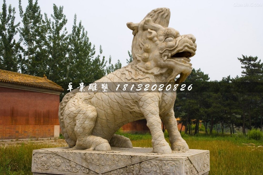 麒麟石雕，古代神獸石雕