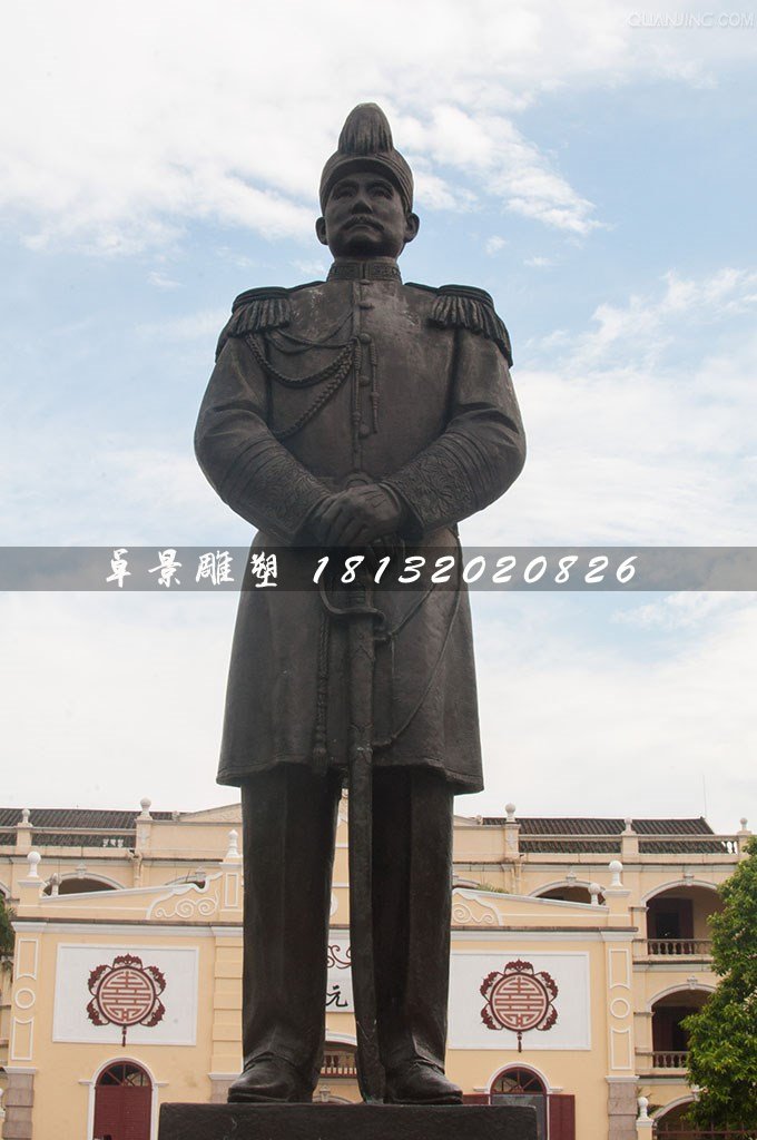 偉人銅雕，孫中山銅雕