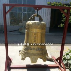 風(fēng)調(diào)雨順銅雕，鑄銅鐘