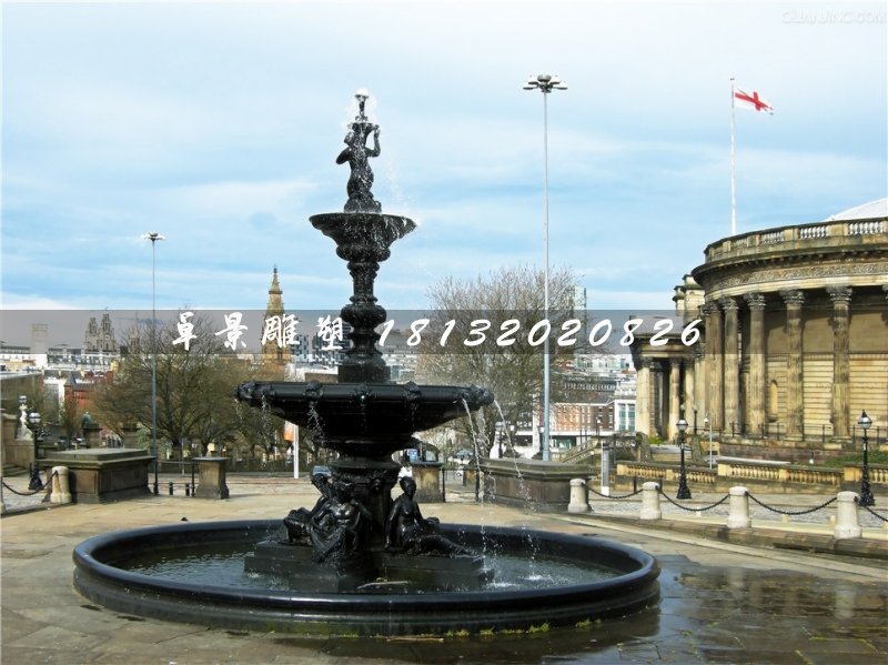 歐式噴泉石雕，大理石噴泉