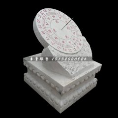 大理石日晷，廣場(chǎng)日晷雕塑