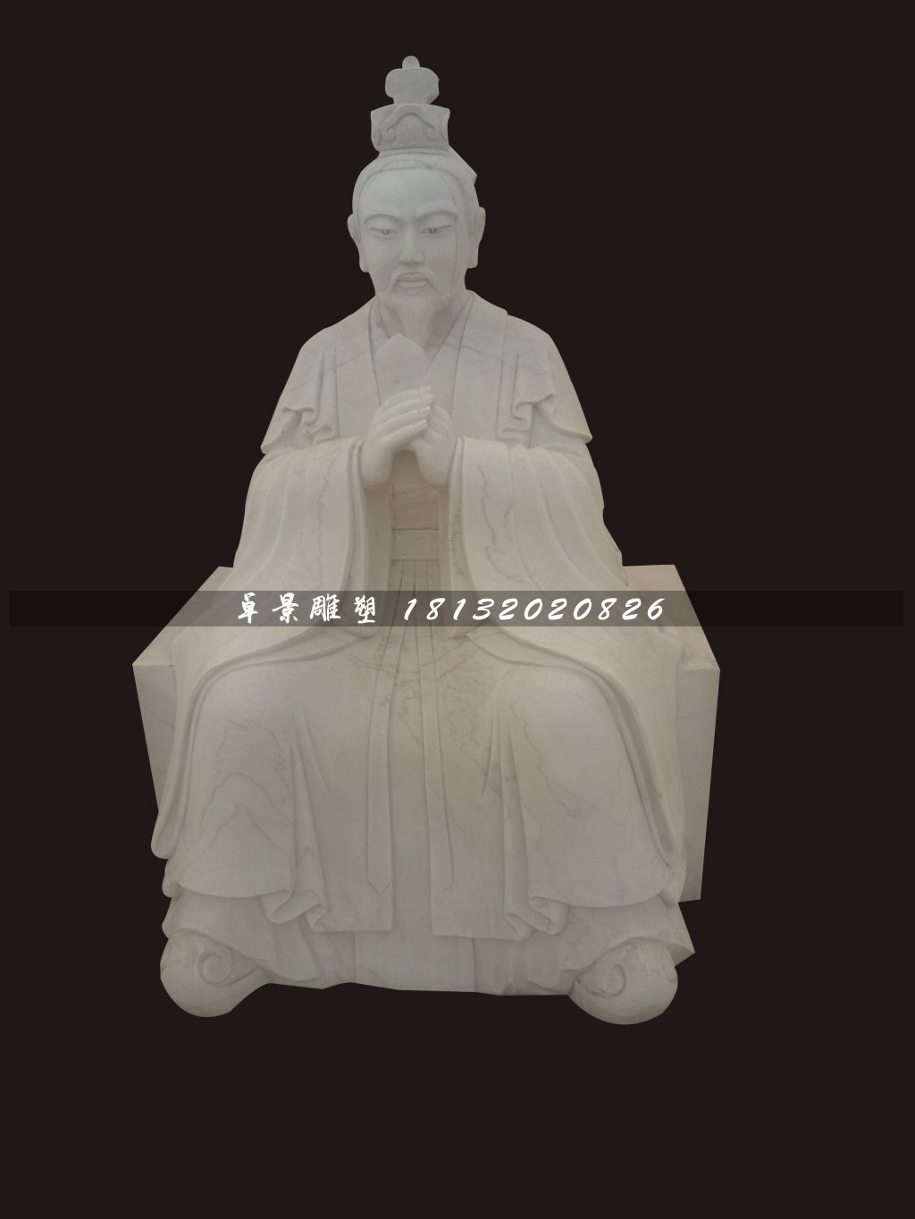 古代人物石雕，廣場(chǎng)人物石雕