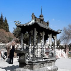 銅香爐，方形銅香爐