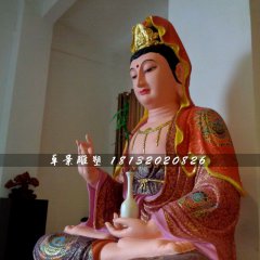 觀世音菩薩雕塑，玻璃鋼佛像