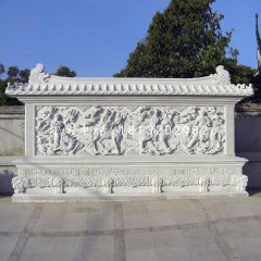 石雕影壁，廣場照壁石雕