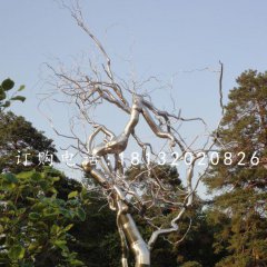不銹鋼樹根雕塑，公園景觀雕塑