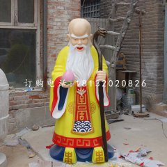 南極仙翁雕塑，玻璃鋼老壽星