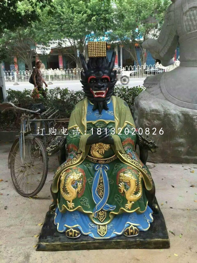 龍王雕塑，玻璃鋼神仙