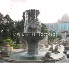 噴泉石雕，酒店噴泉石雕