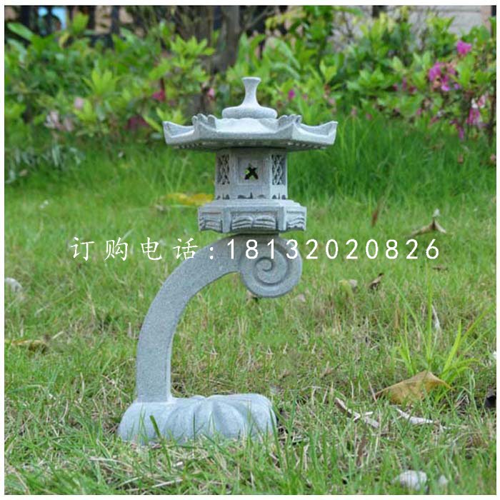 大理石宮燈，庭院石雕燈 