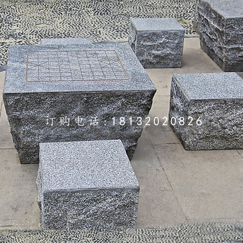 公園石桌椅，象棋桌石雕.jpg