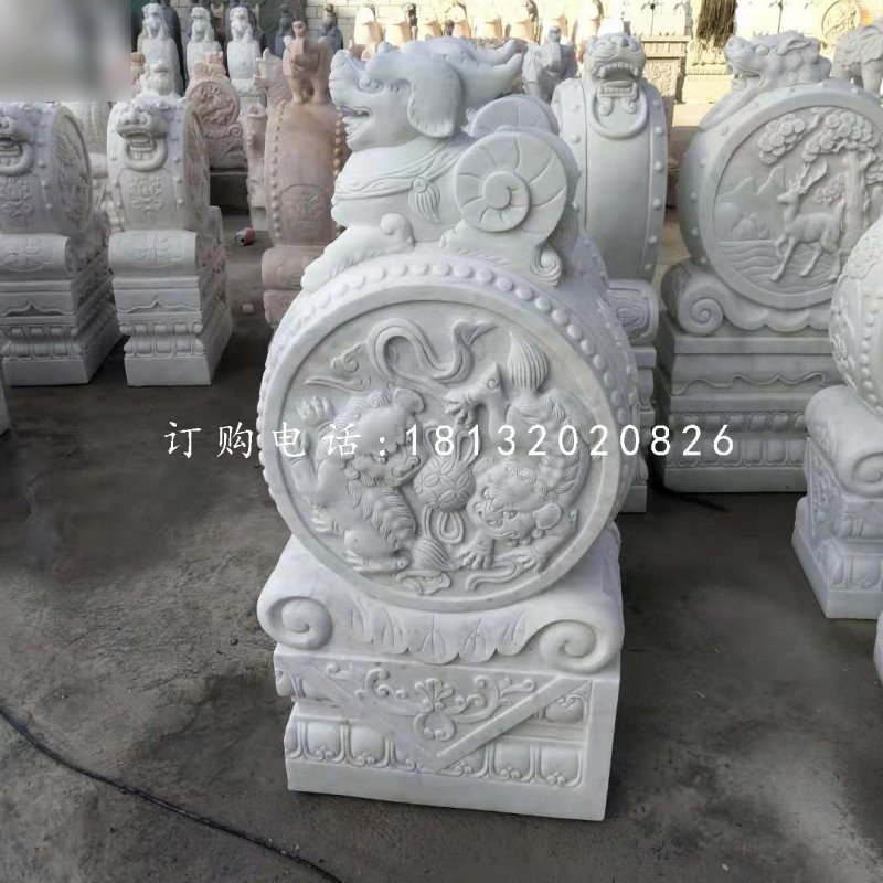 漢白玉門墩，貔貅石門墩 (3).jpg