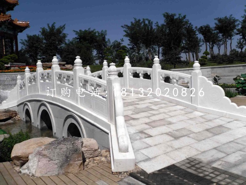 漢白玉欄板，石橋欄板
