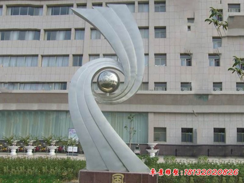 不銹鋼鳳凰抽象 企業景觀雕塑