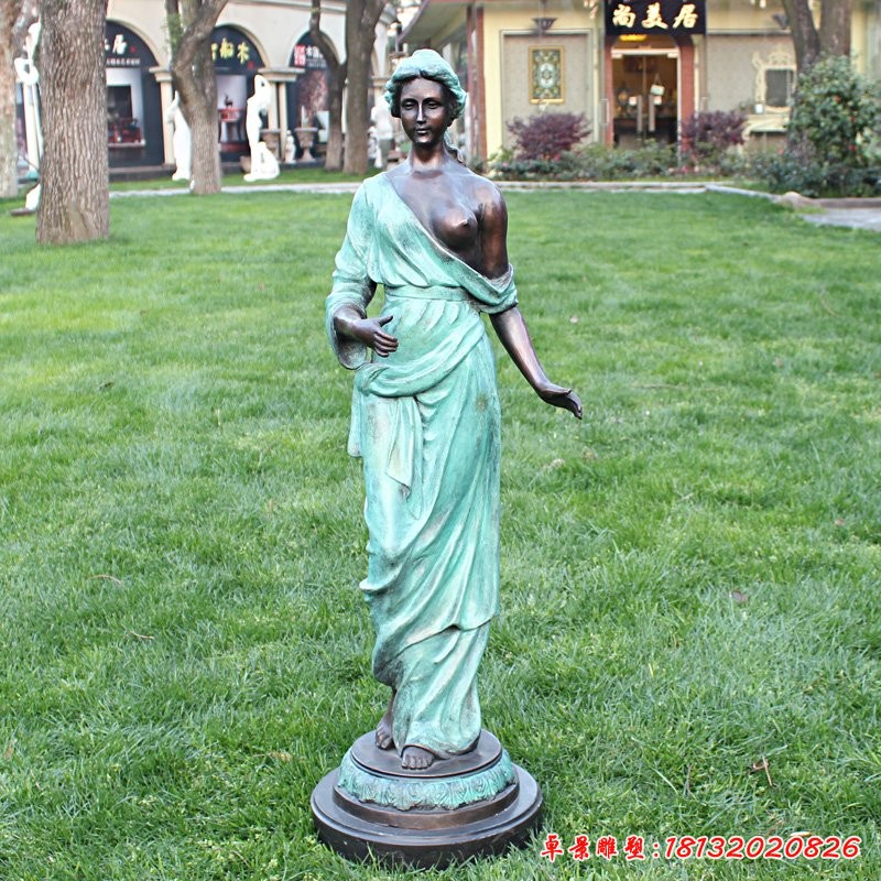 四季少女銅雕，西方人物銅雕 (2)[1][1]