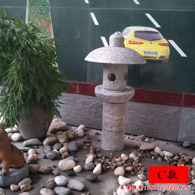 大理石燈，小區石燈