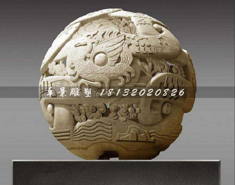 石球雕塑，城市雕塑