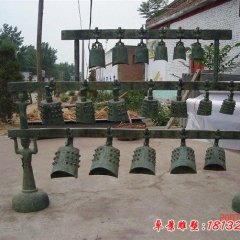 銅編鐘，仿古銅編鐘