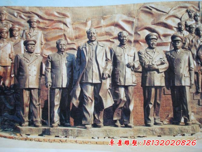 偉人銅雕，廣場人物銅雕