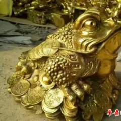 鑄銅企業招財金蟾雕塑