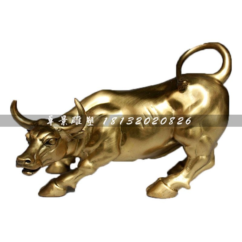 銅雕牛，廣場華爾街銅牛雕塑