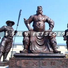 關公銅雕，古代人物銅雕