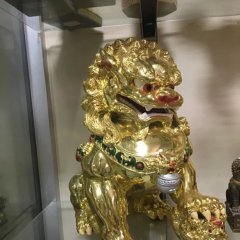 玻璃鋼北京獅雕塑，玻璃鋼噴漆雕塑