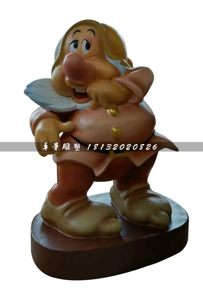 玻璃鋼小矮人雕塑，玻璃鋼卡通雕塑 (2)