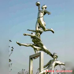 廣場運動人物不銹鋼