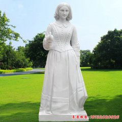 西方醫學名人南丁格爾石雕